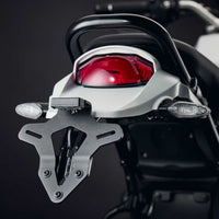 Evotech Ducati DesertX Kennzeichen Halter Tail Tidy Plaque Support Portatarga 3